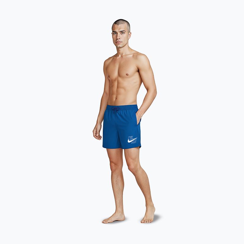 Shorts da bagno uomo Nike Logo Lap 5" Volley game royal 6