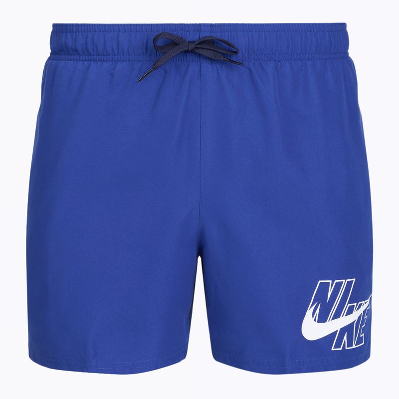 Shorts da bagno uomo Nike Logo Lap 5" Volley game royal