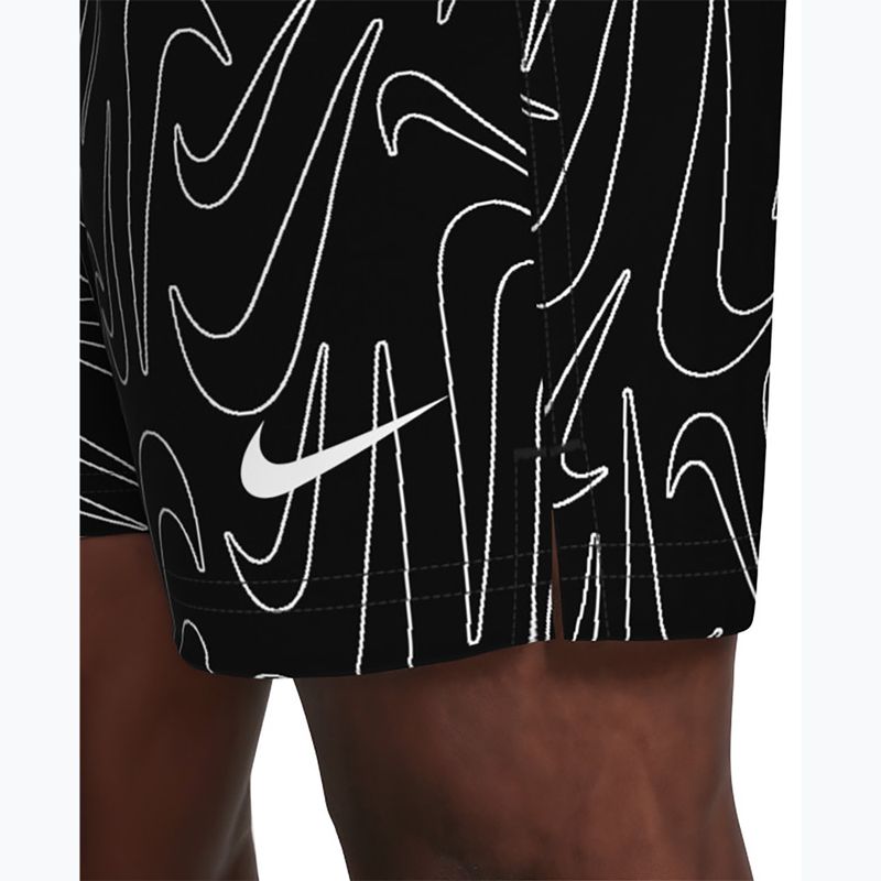Shorts da bagno uomo Nike Breaker Logofetti 5" Volley black 7