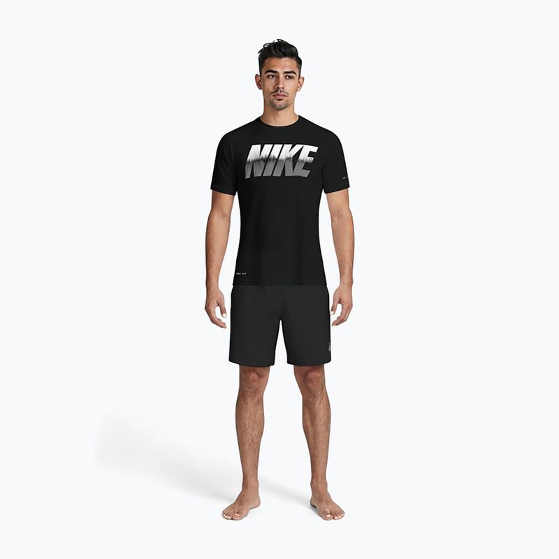 Maglietta da uomo Nike Hydroguard Ocean Merge black 2