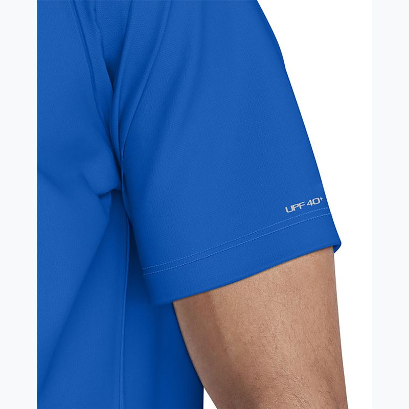 Maglietta da uomo Nike Hydroguard Ocean Merge blue crystal 4