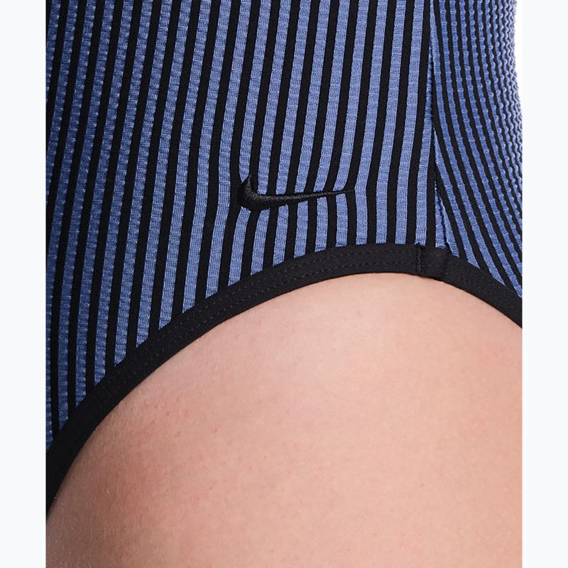 Costume da bagno intero da donna Nike Ocean Bound Ripple Texture Square Neck slate 5