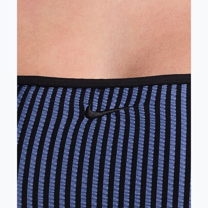 Parte superiore del costume da bagno Nike Ripple Texture Bralette Classic Bikini slate 4