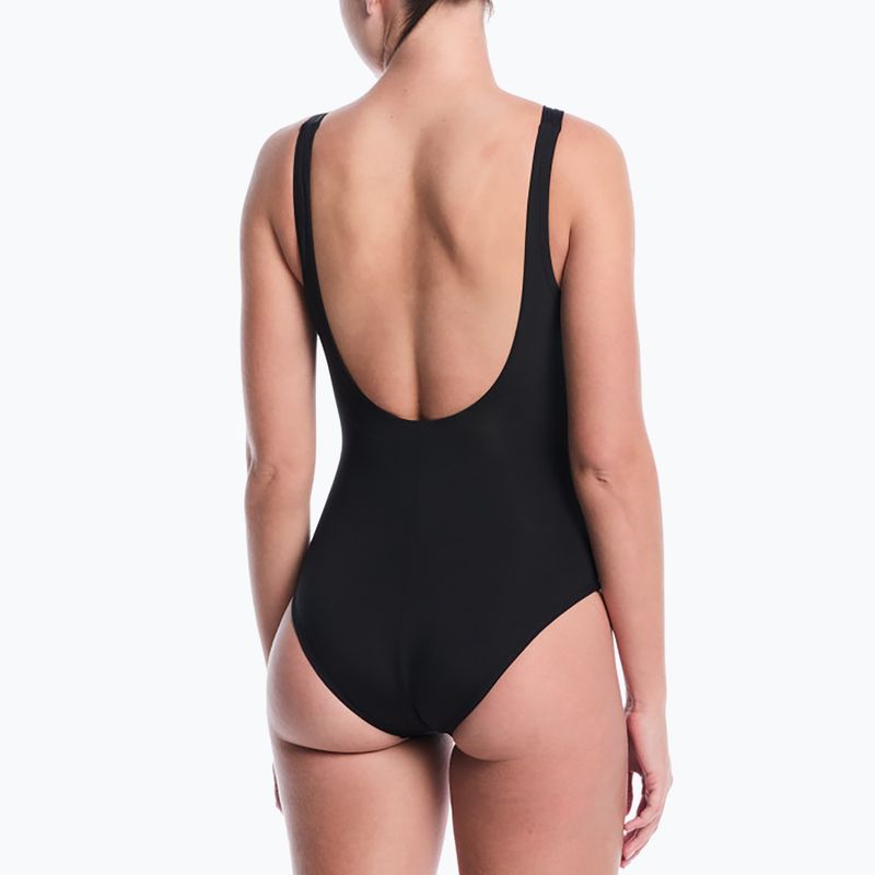 Costume da bagno intero da donna Nike Essential U-Back black 3