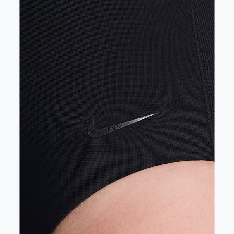 Costume da bagno intero da donna Nike Hydralock Luxe Sail Boat V-Neck black 5