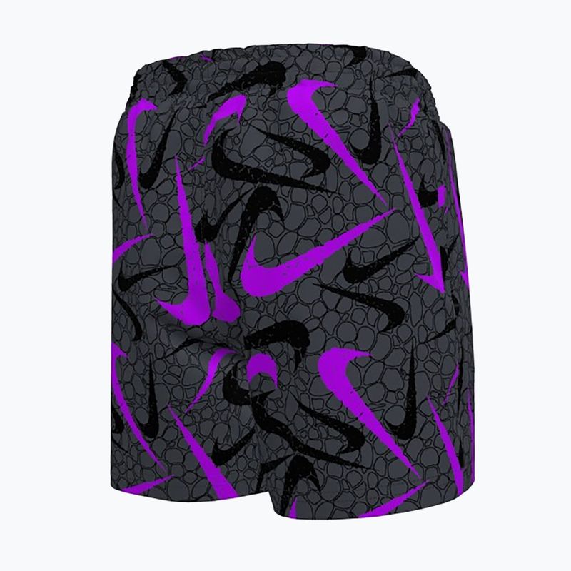 Shorts da bagno per bambini Nike Breaker Pebble 4" Volley black 2