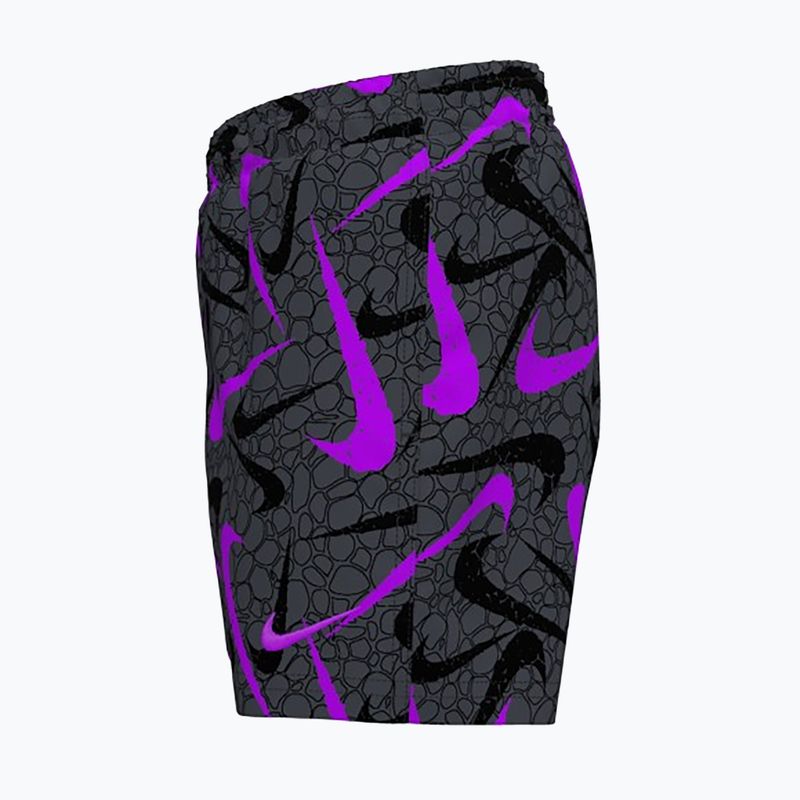 Shorts da bagno per bambini Nike Breaker Pebble 4" Volley black 3