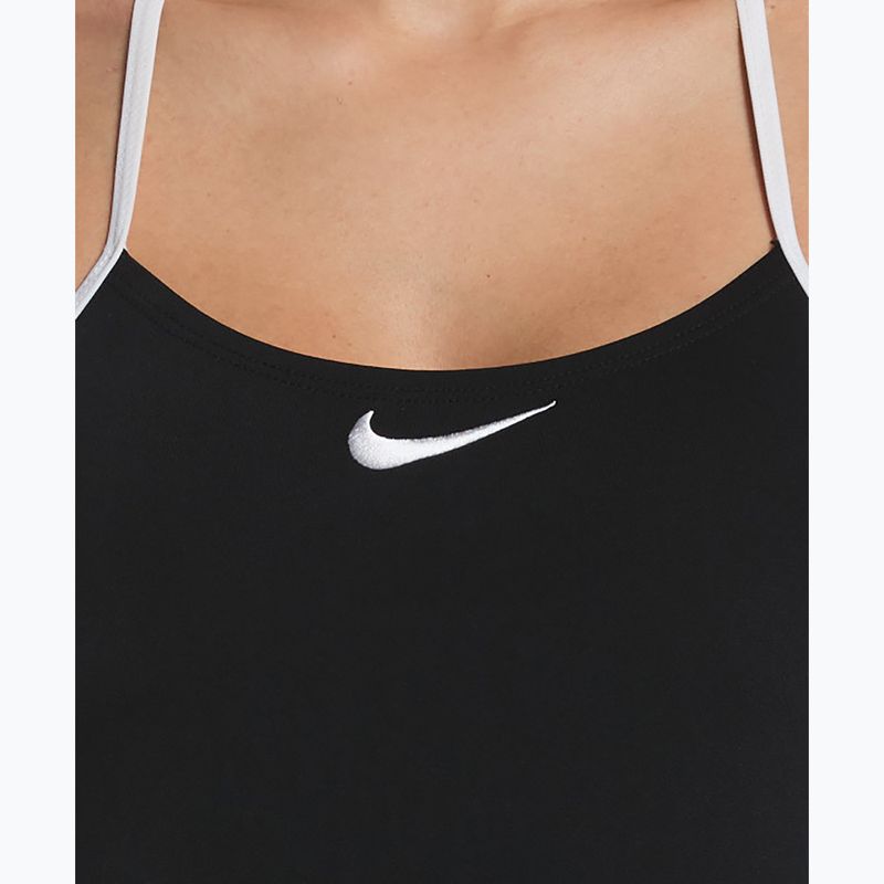 Costume da bagno intero da donna Nike Hydrastrong Logo Graphic T-Back black 4