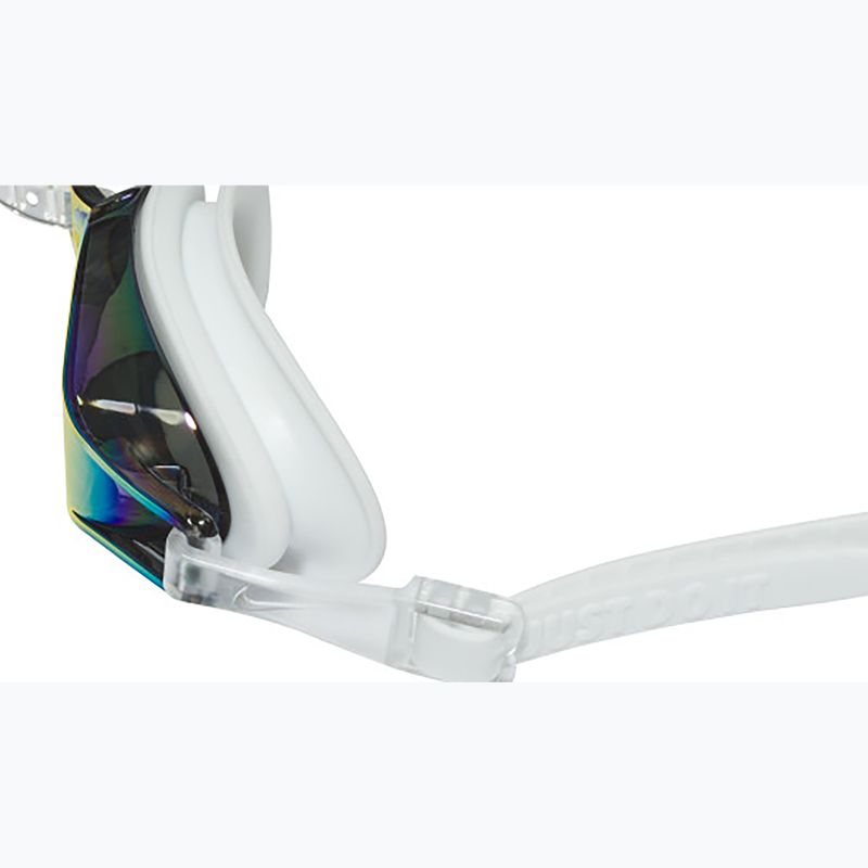 Occhialini da nuoto Nike Nike Chrome Mirrored white/black 2