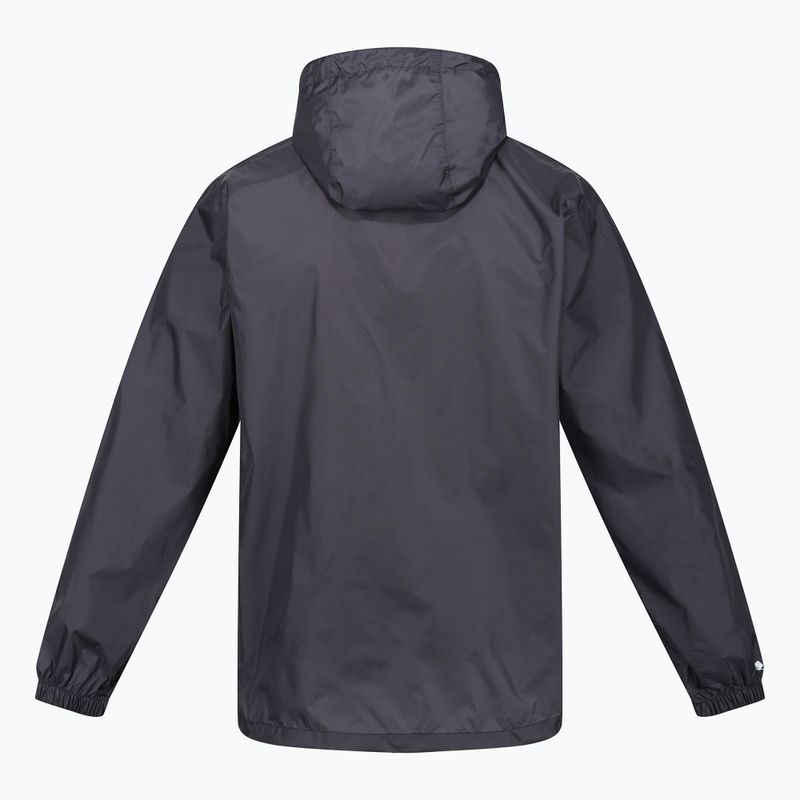 Giacca impermeabile da uomo Regatta Pack-It III seal grey 8