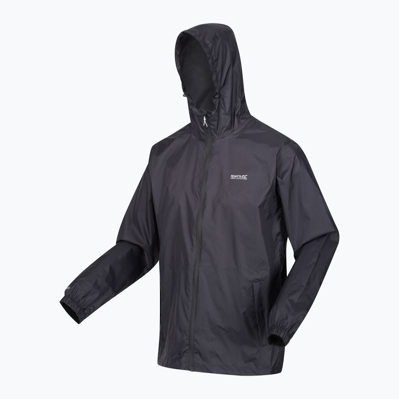 Giacca impermeabile da uomo Regatta Pack-It III seal grey 9