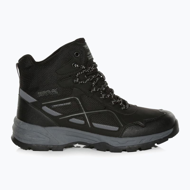 REGATTA scarpe da trekking da uomo Vendeavour nero/granito 9