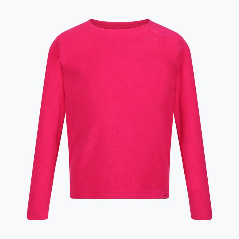 Maglia termica a manica lunga per bambini REGATTA Thermal Baselayer pink potion 6