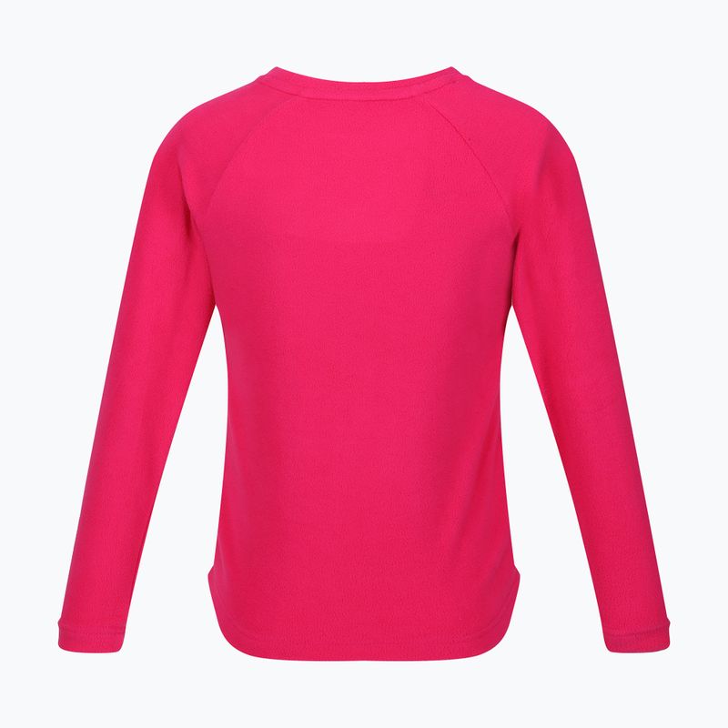 Maglia termica a manica lunga per bambini REGATTA Thermal Baselayer pink potion 7