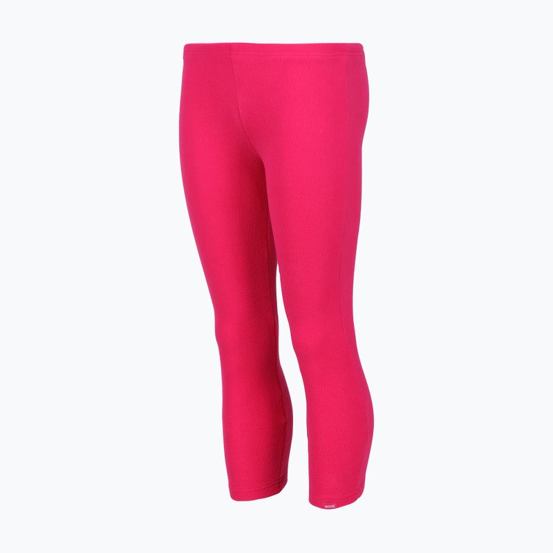 Pantaloni termici per bambini REGATTA Thermal Baselayer pink potion 3
