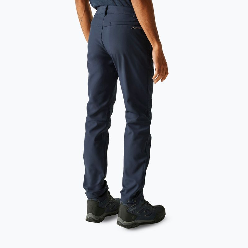 Pantaloni softshell uomo REGATTA Geo Softshell II navy 3