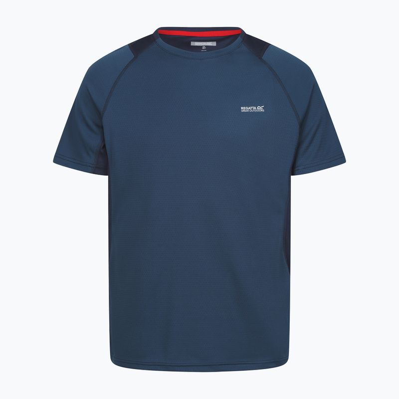Camicia REGATTA Virda IV uomo denim chiaro di luna/navy 5