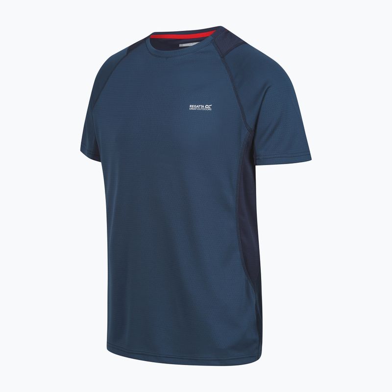 Camicia REGATTA Virda IV uomo denim chiaro di luna/navy 7