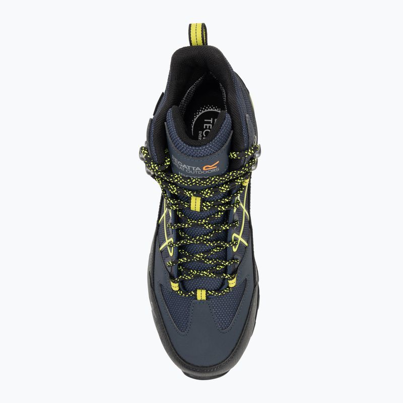 Scarpe da trekking da uomo REGATTA Samaris III navy/lime punch 5