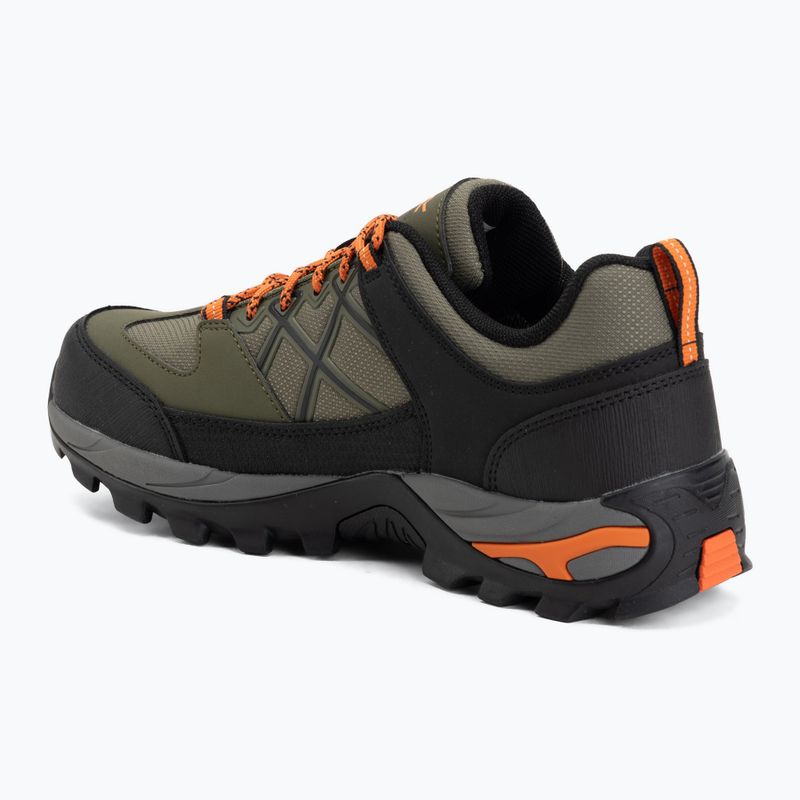 Scarpe da trekking da uomo REGATTA Samaris III Low cypress green/blaze orange 3