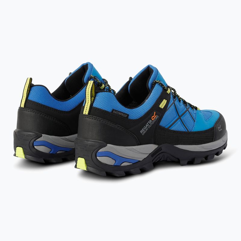 Scarponi da trekking per uomo REGATTA Samaris III Low blue/lime punch 10