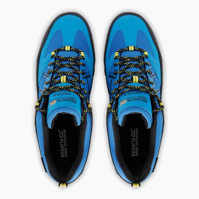 Scarponi da trekking per uomo REGATTA Samaris III Low blue/lime punch 11