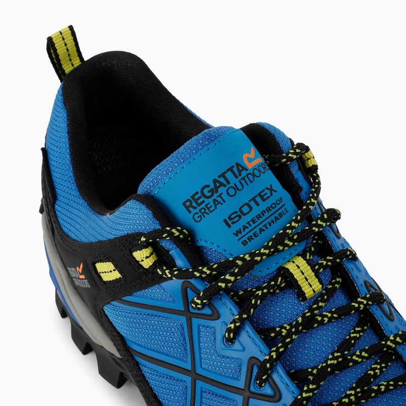 Scarponi da trekking per uomo REGATTA Samaris III Low blue/lime punch 13