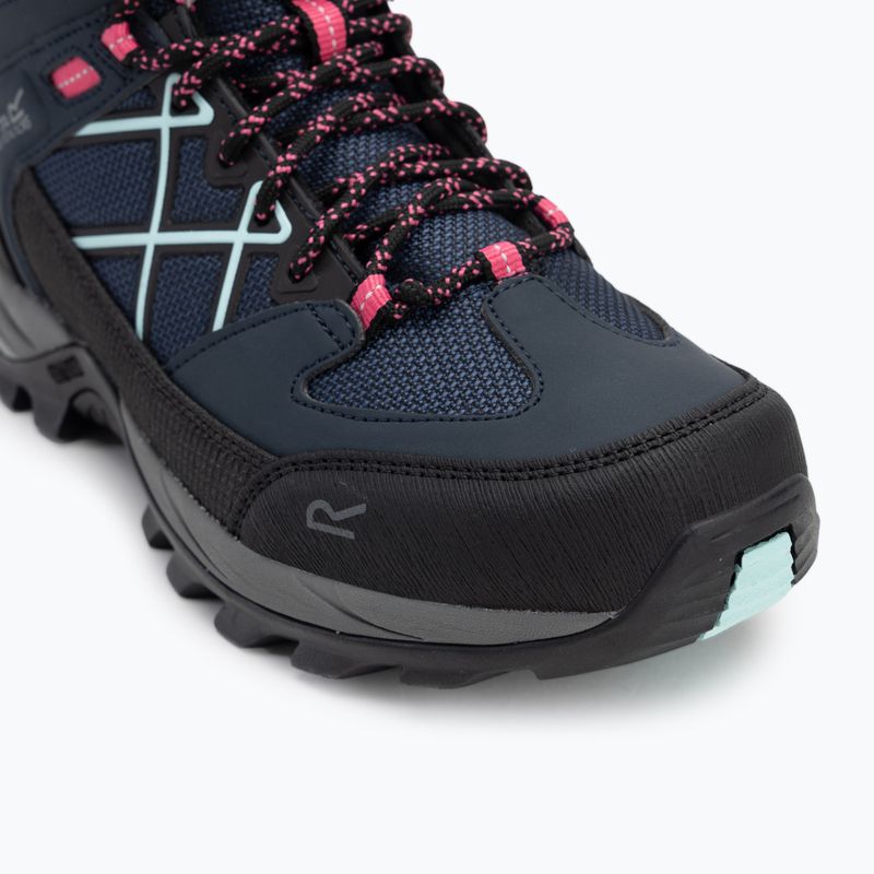 Scarponi da trekking da donna REGATTA Samaris III blu/rosa 7