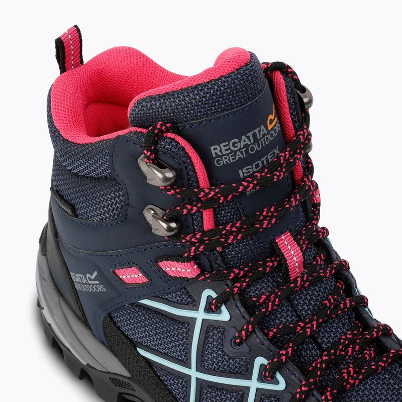 Scarponi da trekking da donna REGATTA Samaris III blu/rosa 13