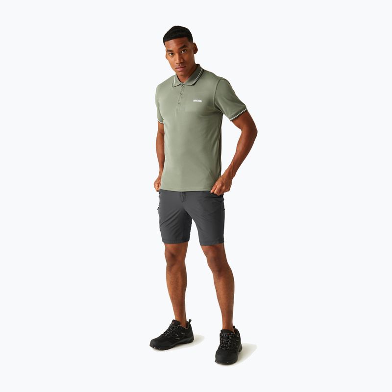 Pantaloncini da trekking da uomo REGATTA Travel Light Packaway ash 2
