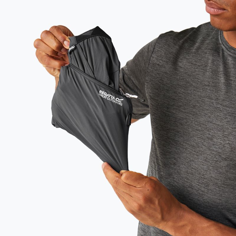 Pantaloncini da trekking da uomo REGATTA Travel Light Packaway ash 5