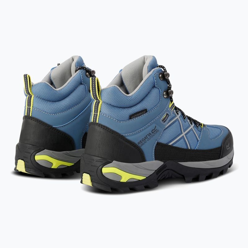 Scarponi da trekking da donna REGATTA Samaris III blu coronetta/lime punch 10