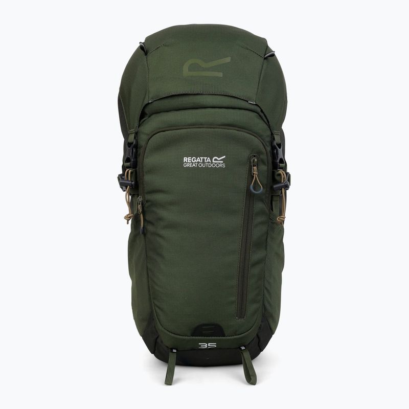REGATTA Highton V2 35 l zaino da trekking cachi scuro/trifoglio a quattro foglie