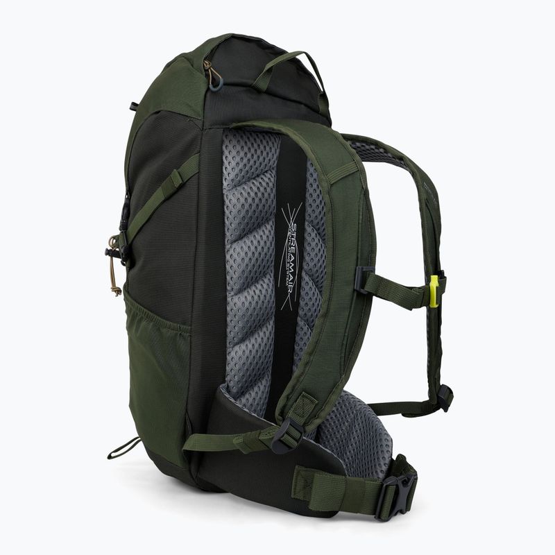 REGATTA Highton V2 35 l zaino da trekking cachi scuro/trifoglio a quattro foglie 3