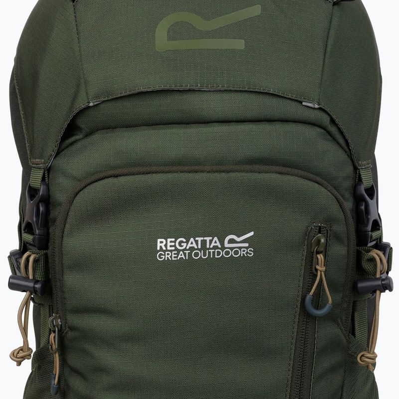 REGATTA Highton V2 35 l zaino da trekking cachi scuro/trifoglio a quattro foglie 4