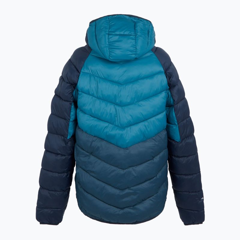 Uomo REGATTA Piumino Dalent con cappuccio blu marocchino/denim chiaro di luna 8