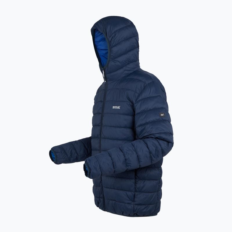 Giacca da uomo REGATTA Hooded Marizion black navy/olympian blue 8