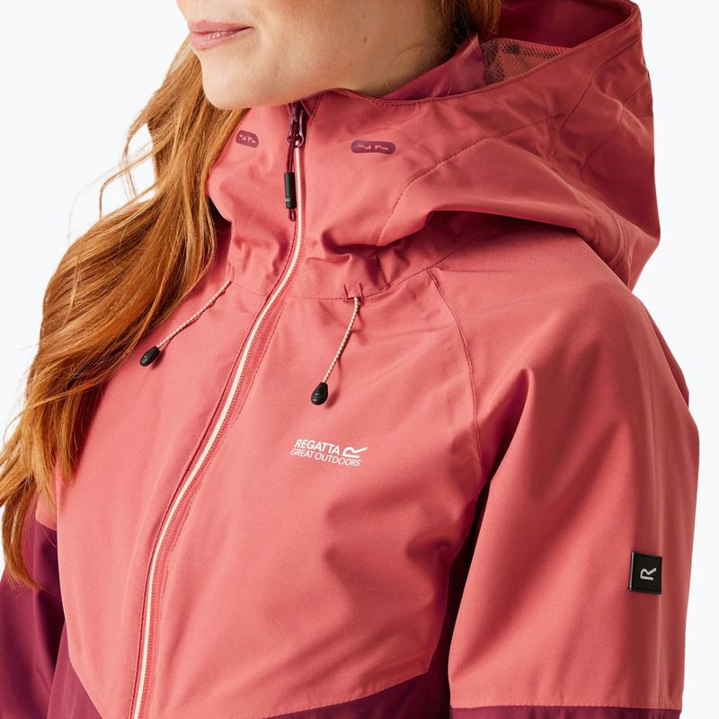 Giacca donna 3 in 1 REGATTA Wentwood IX mineral red/rumba red 6