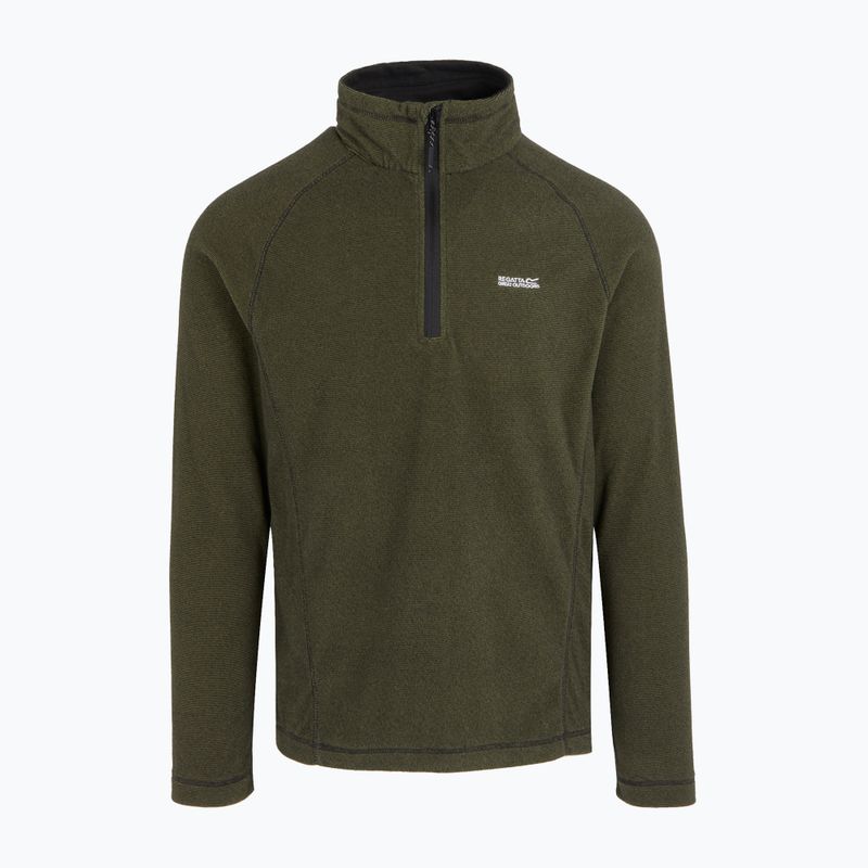 Felpa REGATTA Montes uomo verde nefrite/nero 5