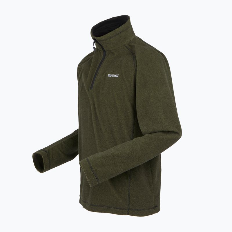Felpa REGATTA Montes uomo verde nefrite/nero 7