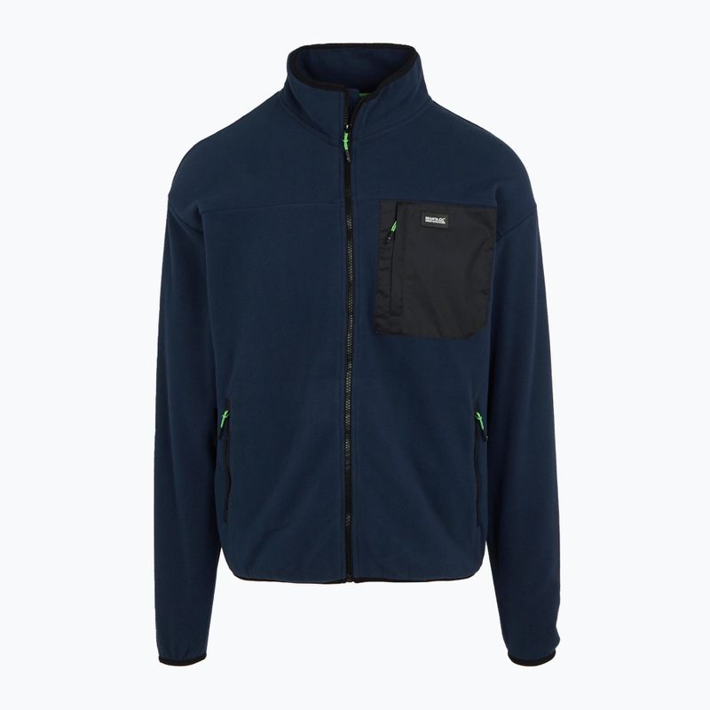 Felpa in pile da uomo REGATTA Frankie Full Zip navy 5