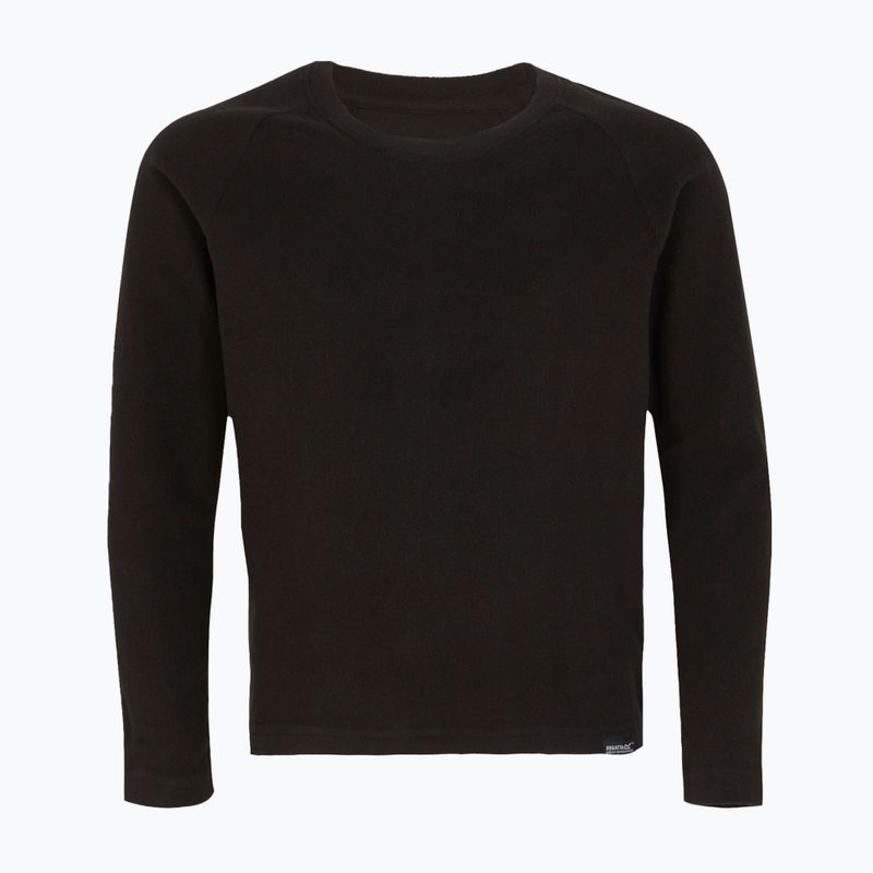 Maglia termica per bambini REGATTA Thermal Baselayer black