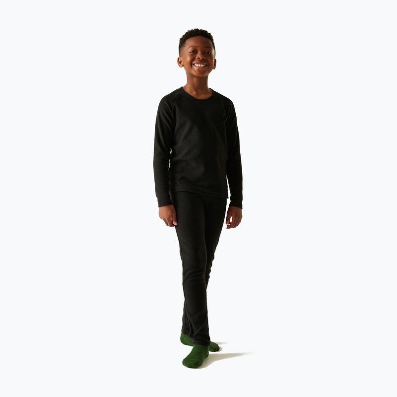 Maglia termica per bambini REGATTA Thermal Baselayer black 4