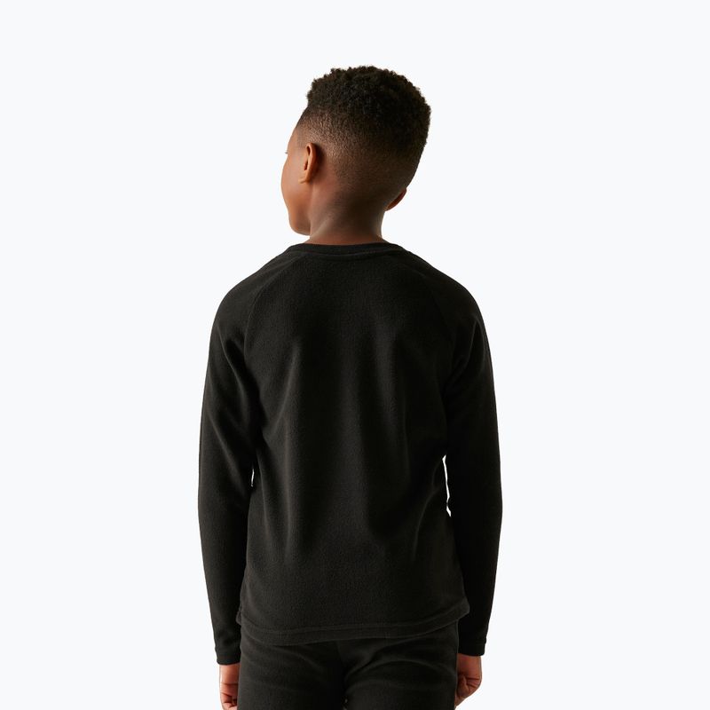 Maglia termica a maniche lunghe per bambini REGATTA Thermal Baselayer black 5