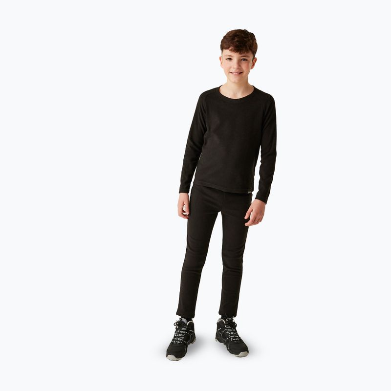 Pantaloni termici per bambini REGATTA Thermal Baselayer black 4