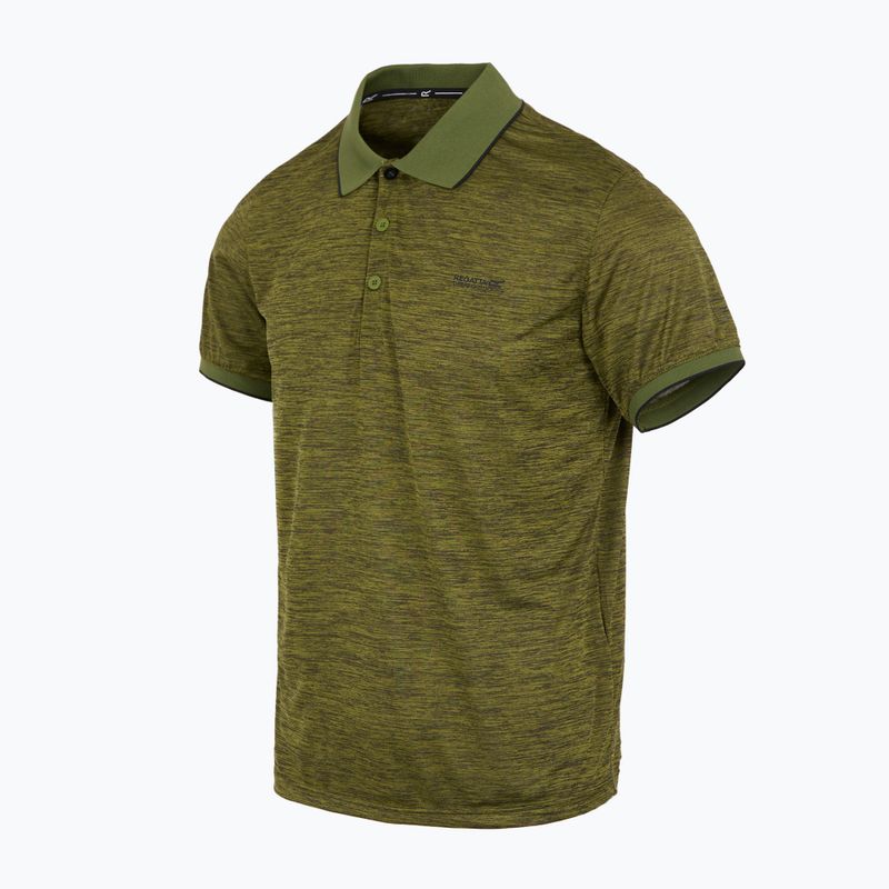 Camicia da trekking da uomo REGATTA Polo Remex II verde nefrite 7