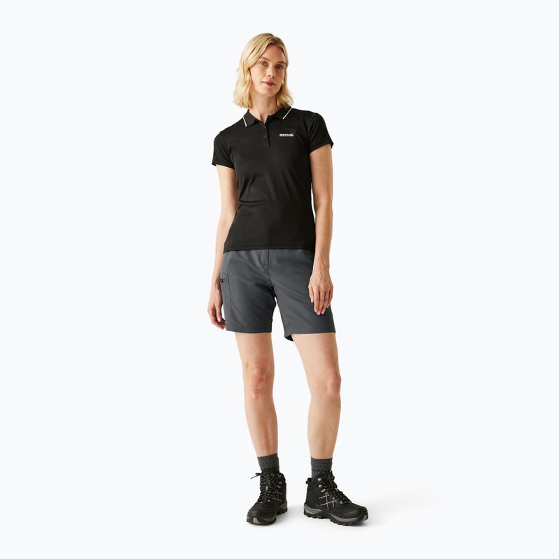 Pantaloncini da trekking da donna REGATTA Chaska III seal grey 2