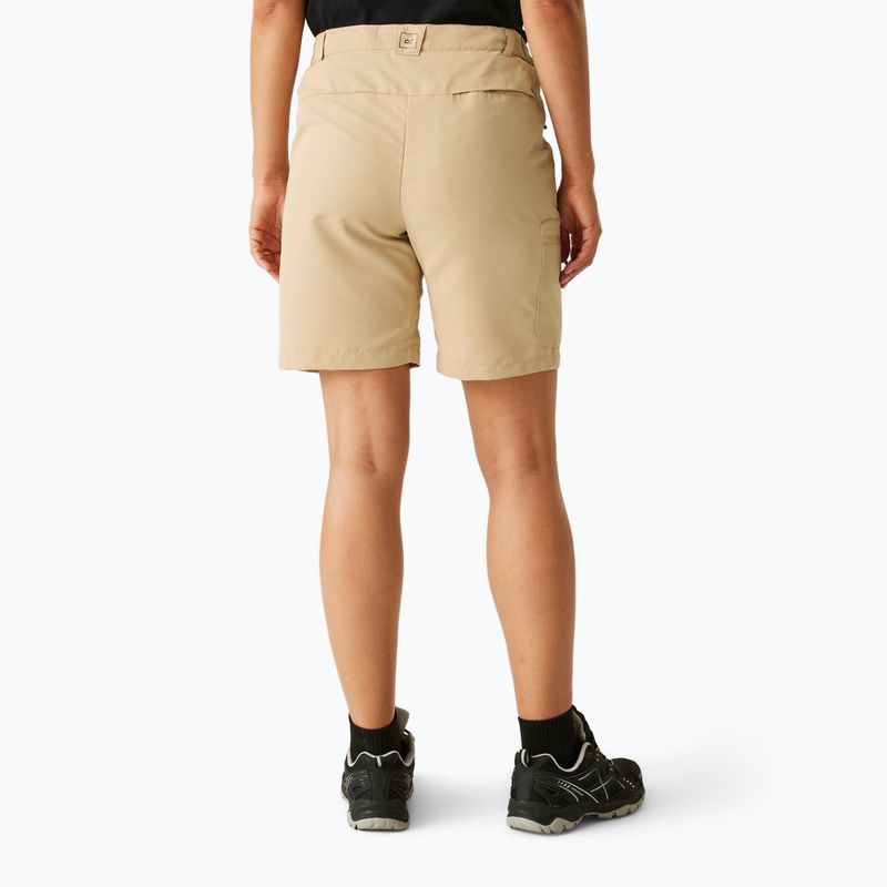 Pantaloncini da trekking da donna REGATTA Chaska III moccasin 3