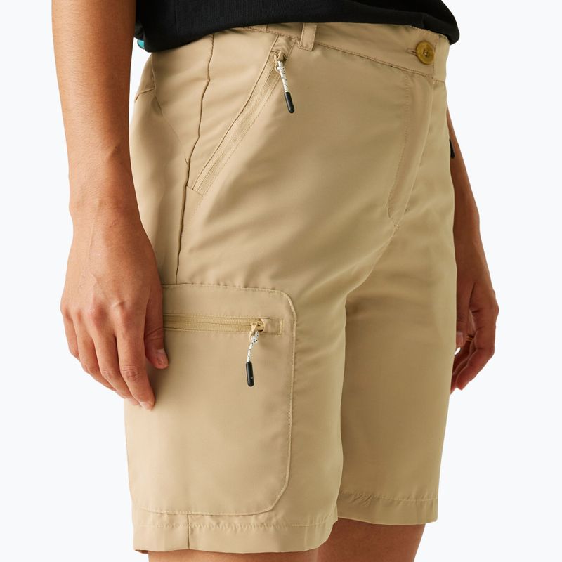 Pantaloncini da trekking da donna REGATTA Chaska III moccasin 4