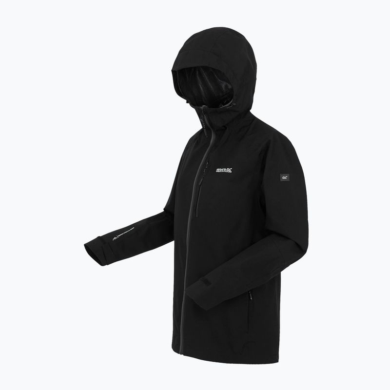 Giacca da pioggia da donna REGATTA Birchdale II nero/grigio foca 12
